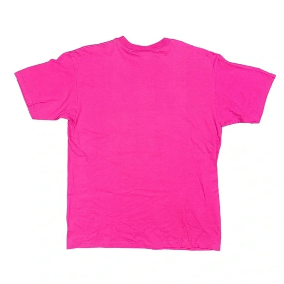 Vintage Y2K The Incredibles Edna Disney My Way or Runway Pink T Shirt Mens Large - Picture 5 of 7